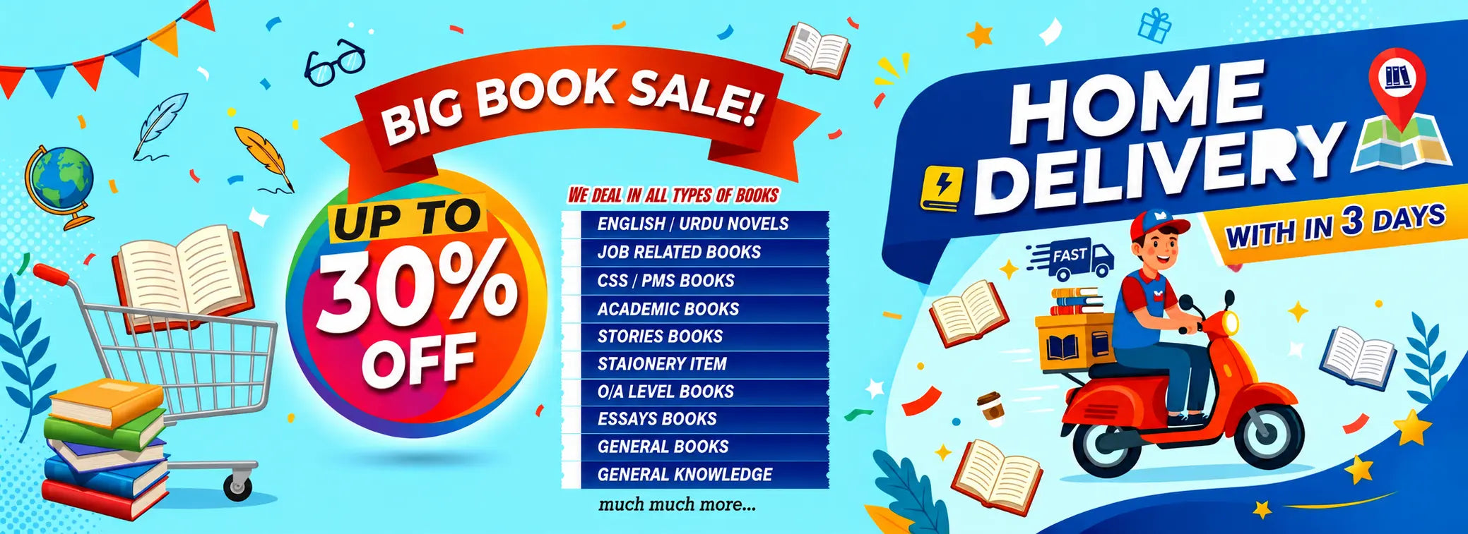 Big_Book_Sale_and_Home_Delivery & enjoy upto 30% Discount 