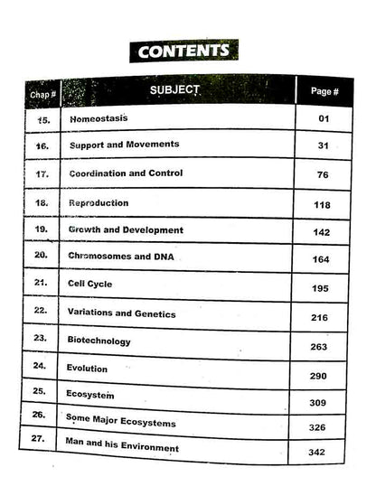 WAK Series Biology Class 12 for All Punjab AJK Boards By Prof. Dr. Shahzad Waheed Multan Kitab Ghar