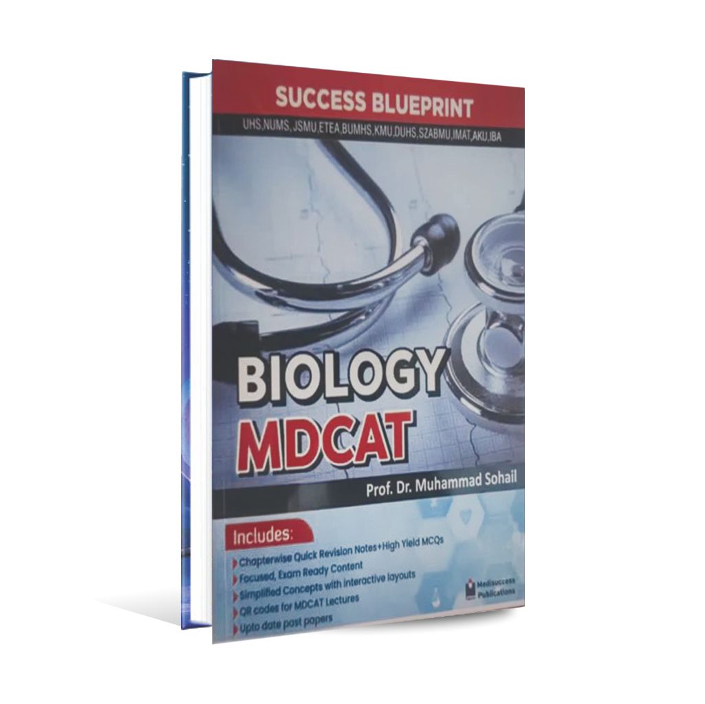 Biology MDCAT Book by Dr.Muhammad Sohail