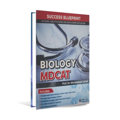 Biology MDCAT Book by Dr.Muhammad Sohail