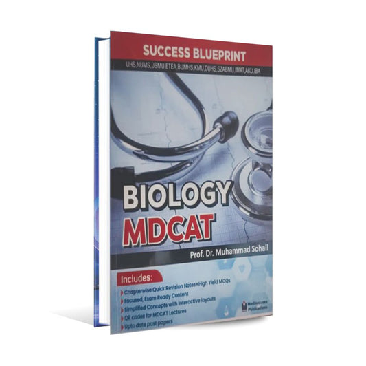Biology MDCAT Book by Dr.Muhammad Sohail