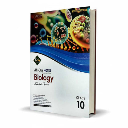 Sharah Biology Subject + Objective Key Book for Class 10 2026 Edition By Captain Series - MKG