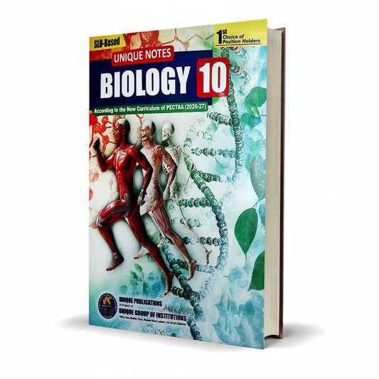 Unique Notes Biology Book for Class 10 by Unique Publications 2026 Edition - MKG