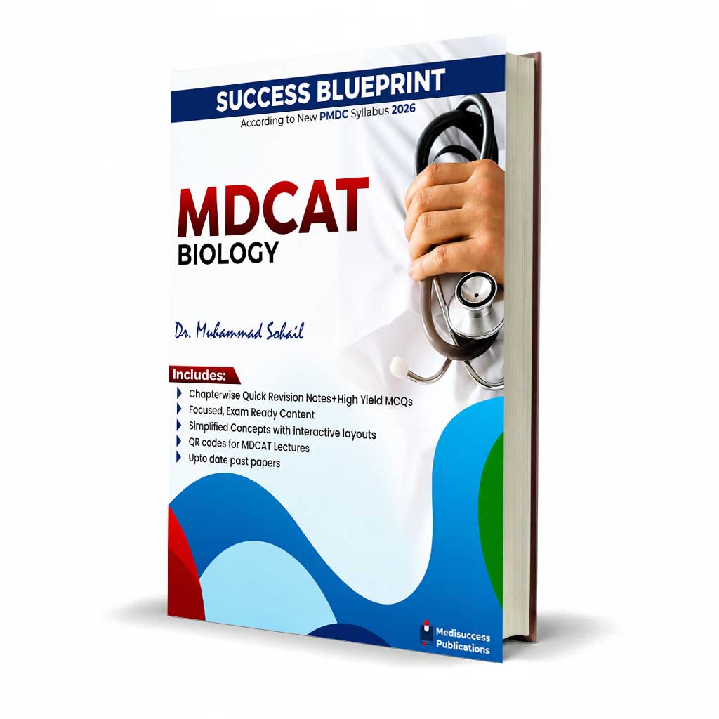Biology MDCAT Book by Dr. Muhammad Sohail | Medisuccess Quick Revision Guide
