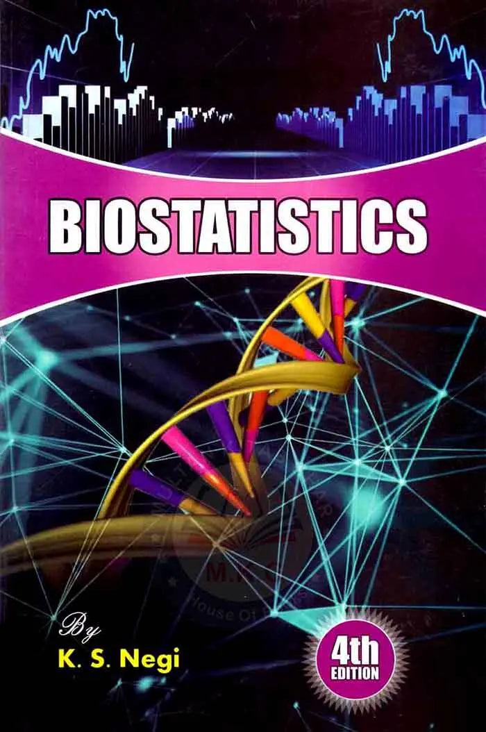 Biostatistics 4th Edition Book By K.S Negi Multan Kitab Ghar