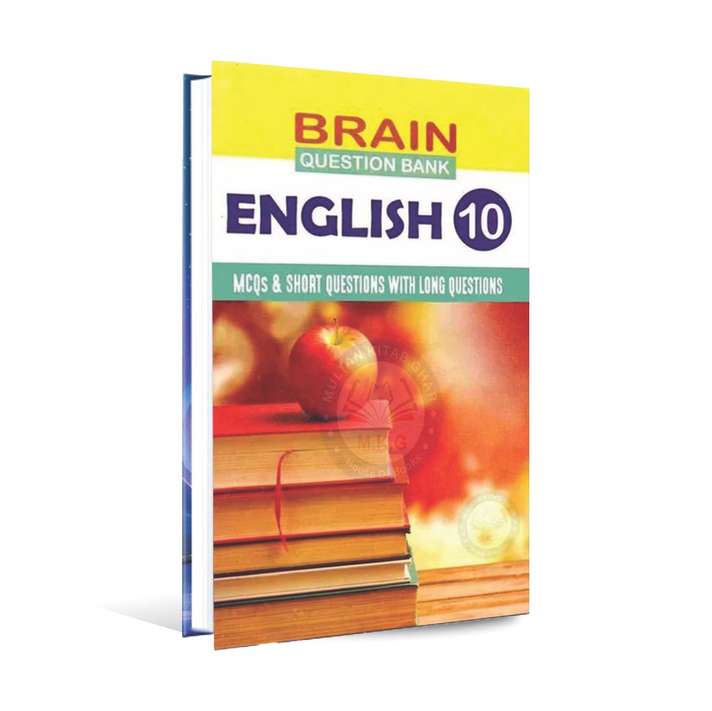 Brain Question Bank English Book for 10th Class by Prof. Tabassam Raza