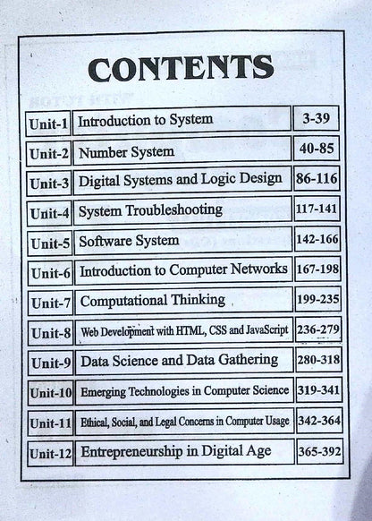 Brain Solution Computer Science & Entrepreneurship Class 9 English Medium