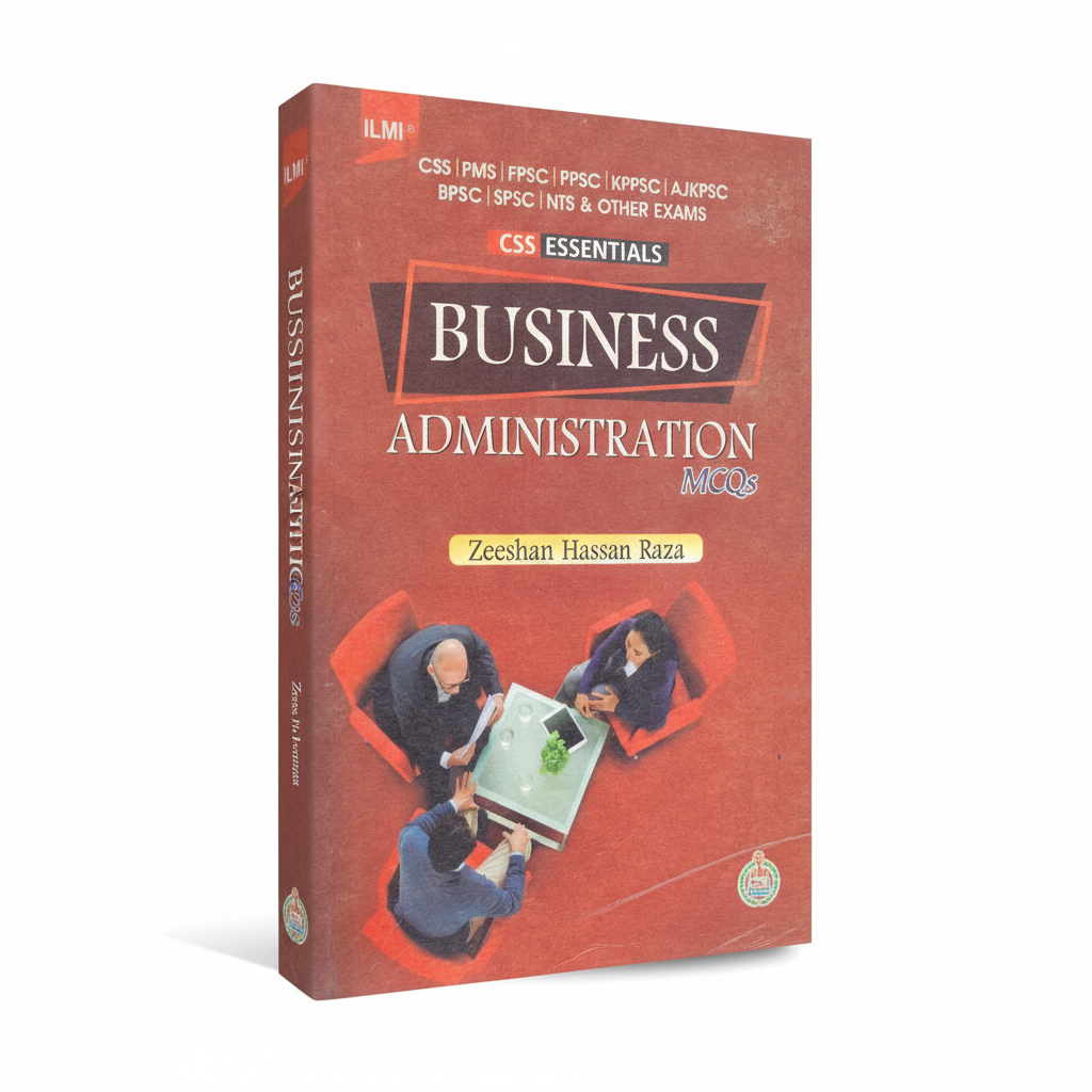 Business Administration MCQs by Zeeshan Hassan Raza Latest 2026 MKG
