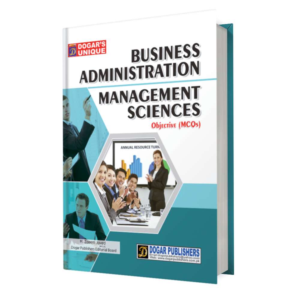 Business Administration Management Sciences MCQs by M. Zoeem Javed – Dogar
