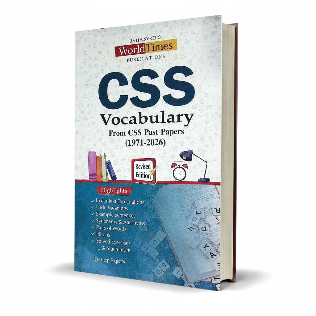 CSS Vocabulary Words Book from Past Papers by Jahangir - MKG