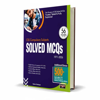 CSS Compulsory MCQs Solved Paper's By Aamer Shahzad