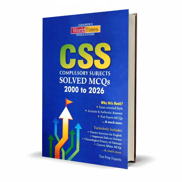 CSS Compulsory Subjects Solved MCQs 2000-2026 Revised and Updated Edition