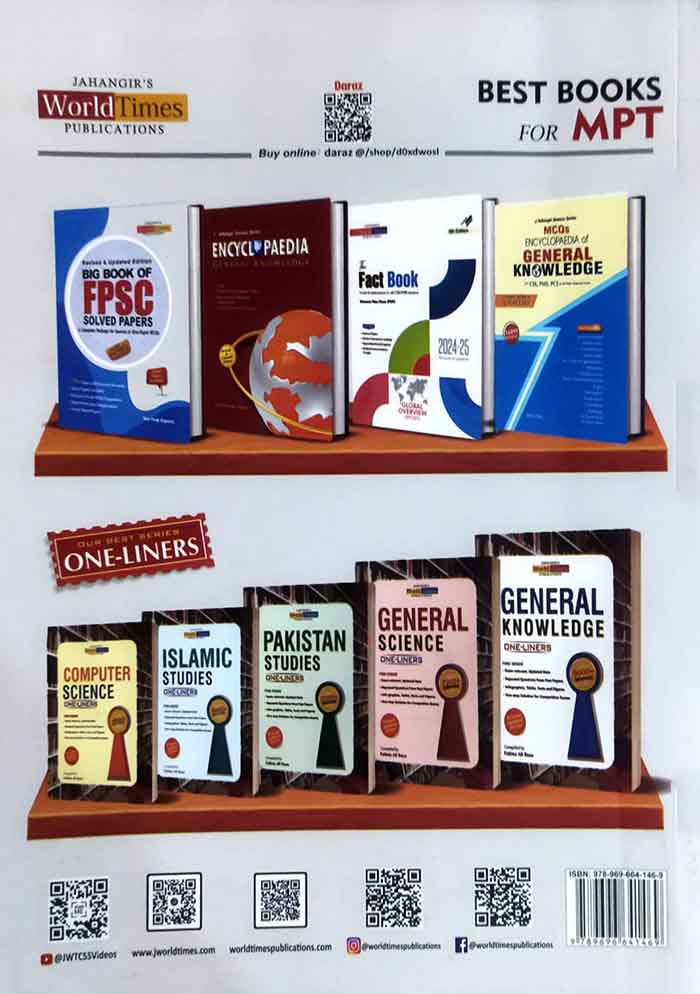 CSS MCQ Based Preliminary Test (MPT),Screening Test , 2025 Latest Edition - MKG 4