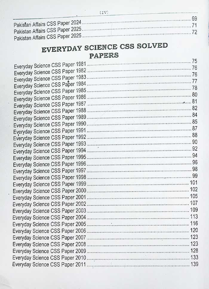 CSS MCQs Compulsory Subjects by Rai Mansab Ali CSS Preparation Book - MKG
