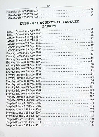 CSS MCQs Compulsory Subjects by Rai Mansab Ali CSS Preparation Book - MKG
