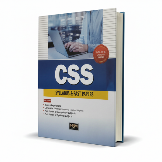 CSS Syllabus and Past Papers Book by HSM Publishers - MKG