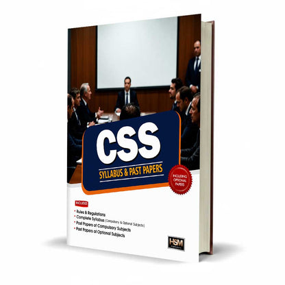 CSS Syllabus and Past Papers Book by HSM Publishers
