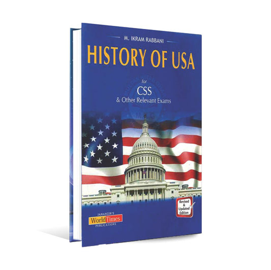 History of USA Book for CSS by M. Ikram Rabbani Multan Kitab Ghar