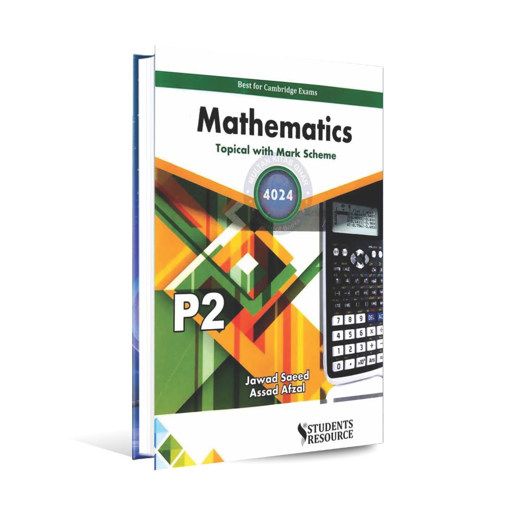 Cambridge Exams O Level Mathematics P2 Book By Jawad Saeed Multan Kitab Ghar