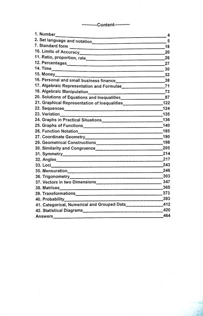 Cambridge Exams O Level Mathematics P2 Book By Jawad Saeed Multan Kitab Ghar