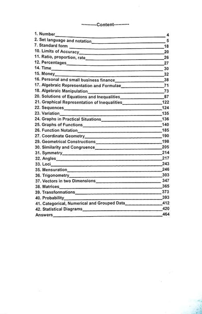 Cambridge Exams O Level Mathematics P2 Book By Jawad Saeed Multan Kitab Ghar