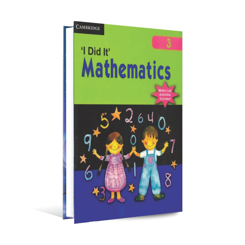 Cambridge I Did it Mathematics Book For Level 3 By Sunrise Publication Multan Kitab Ghar
