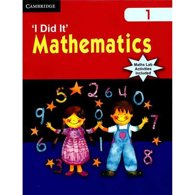 Cambridge I Did it Mathematics Book for Level 1 Multan Kitab Ghar