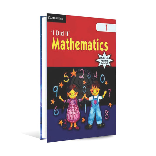 Cambridge I Did it Mathematics Book for Level 1 Multan Kitab Ghar