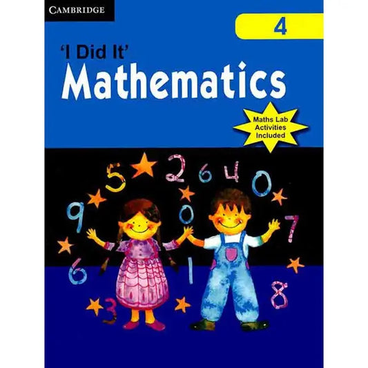 Cambridge I Did it Mathematics Book for Level 4 Multan Kitab Ghar