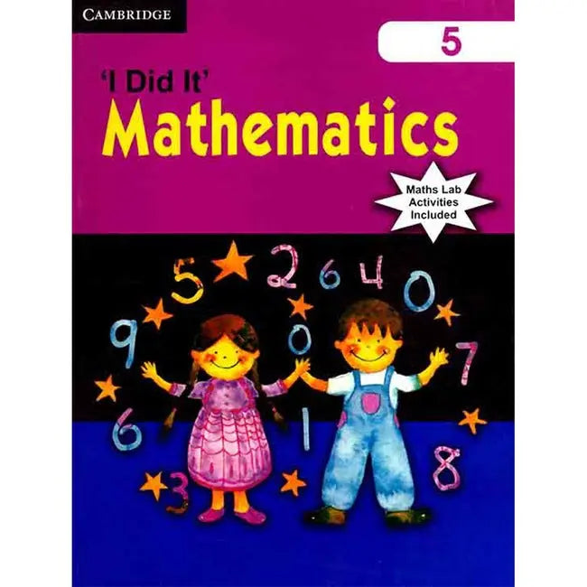 Cambridge I Did it Mathematics Book for Level 5 Multan Kitab Ghar