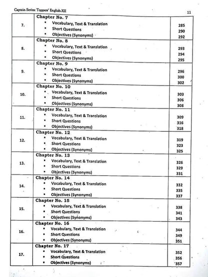 Captain Series Aasaan English Subjective + Objective Book for Class 12 By Mr Emran