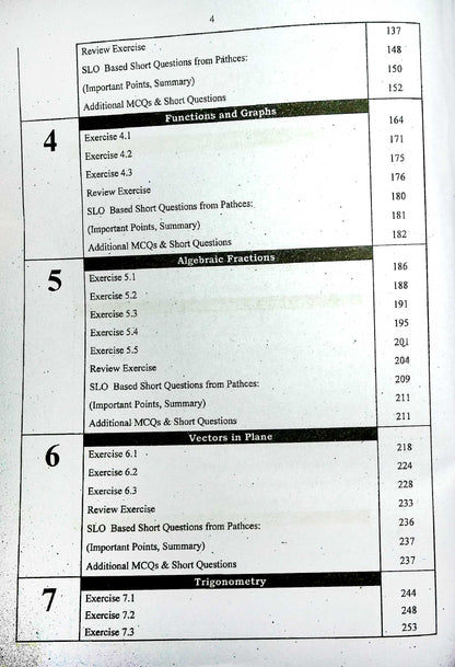 Captain Series Sharrah Mathematics All in One Notes Book for Class 10th Subjective + Objective - MKG