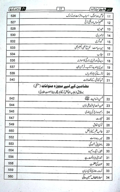 Captain Series Sharrah Sarmaya Urdu Book For Class 10 By Prof. Rao Khalid Mahmood