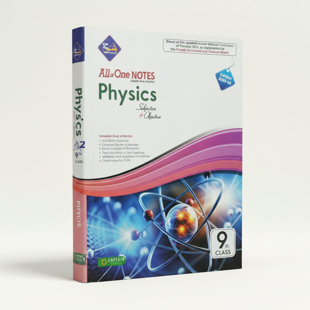 Captain Sharah Physics All in One Notes Class 9th – Subjective & Objective MKG