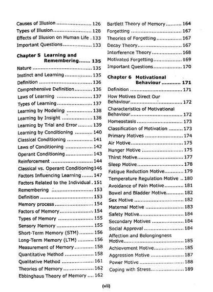 Caravan An Approach to Psychology Book with Short Answers & MCQ’s for Intermediate Part – I ( 1st Year ) By Rakhshanda