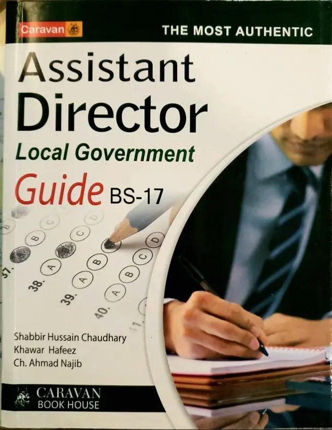 Caravan Assistant Director Local Government Guide BS-17 by Ahmad Najib Multan Kitab Ghar