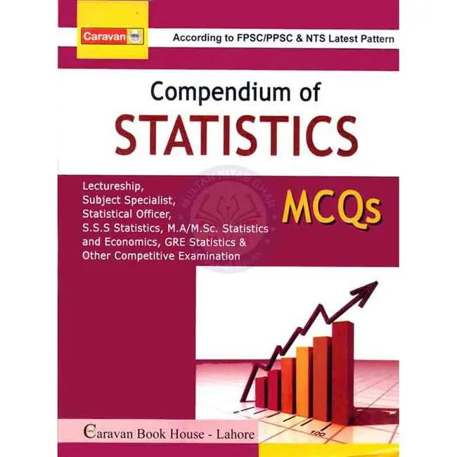 Caravan Compendium of Statistics MCQS Book for lectureship Multan Kitab Ghar