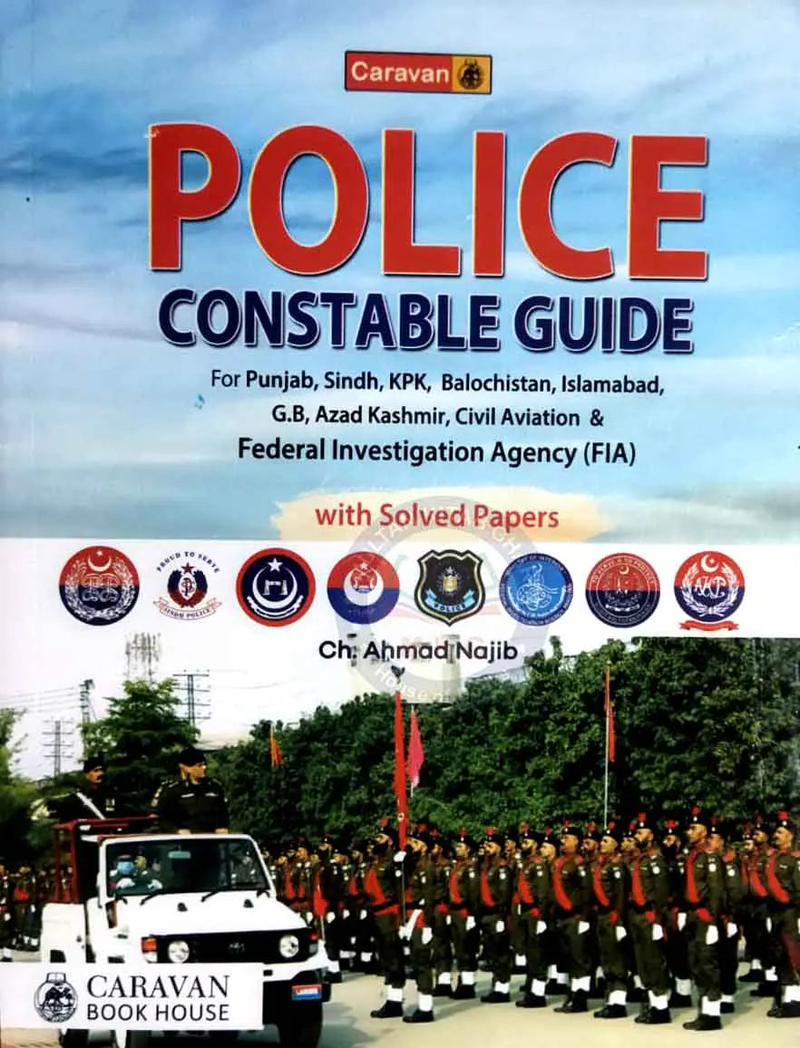 Caravan Police Constable Guide Book By Ch Ahmad Najib Multan Kitab Ghar