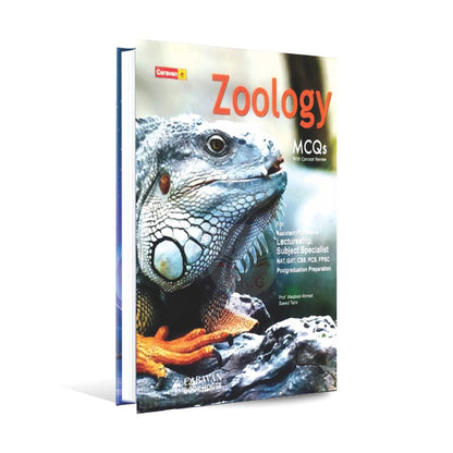 Caravan Zoology MCQs Book For CSS Lectureship By Prof. Maqbool Ahmad Multan Kitab Ghar