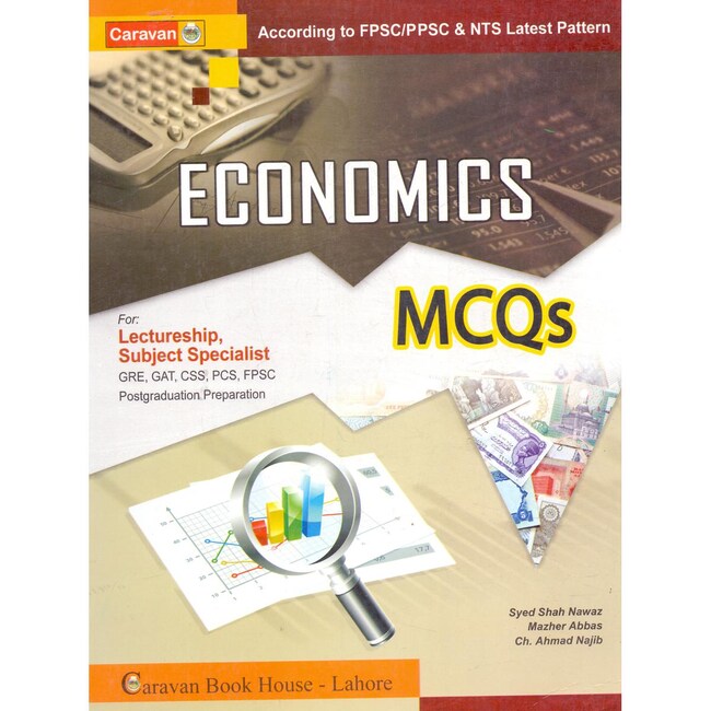 Carvan Economics MCQs Book For Lectureship Subject Specialist CSS PMS