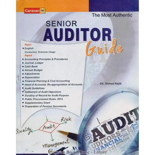 Carvan Senior Auditor Guide Book by Ch Ahmad Najib | Order Now Carvan Book House