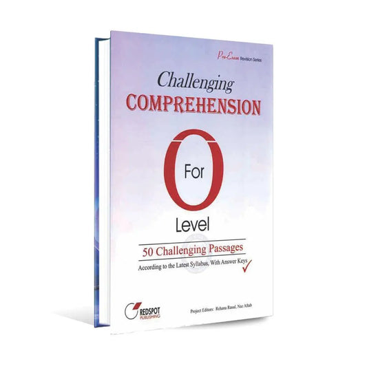 Challenging Comprehension Book for O Level by Naz Aftab Multan Kitab Ghar