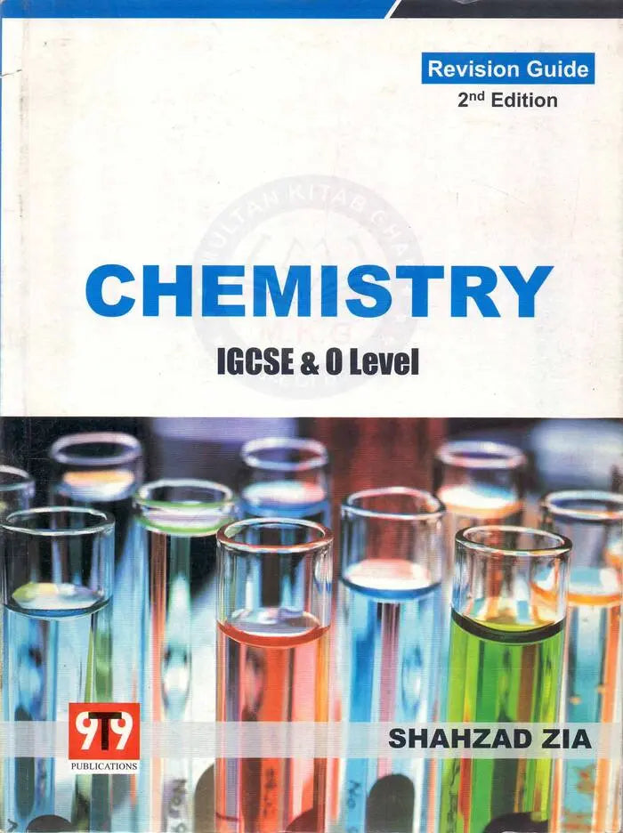 Chemistry IGCSE & O Level Book Revised Edition By Shahzad Zia Multan Kitab Ghar