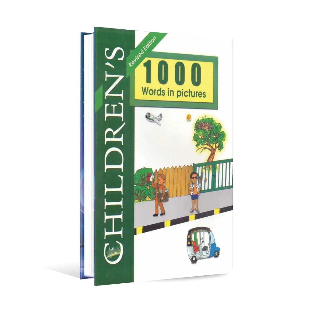 Childrens 1000 Words in Pictures Book Revised Edition Multan Kitab Ghar