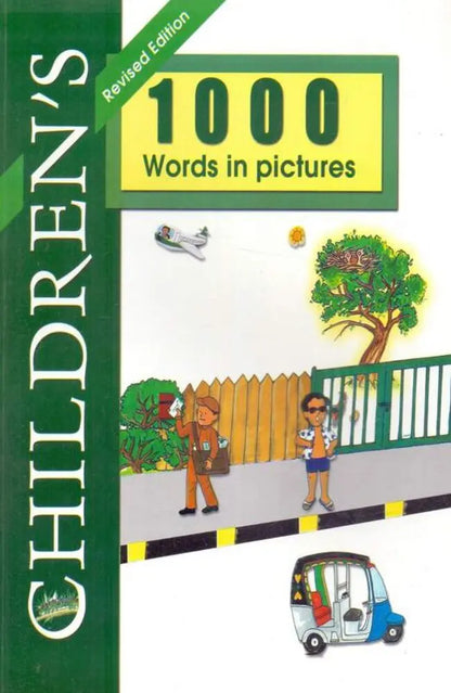 Childrens 1000 Words in Pictures Book Revised Edition Multan Kitab Ghar