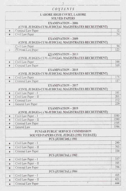 Civil Judges Guide Book For CSS, PMS By M. Sohail Bhatti Multan Kitab Ghar