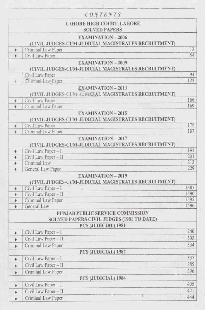 Civil Judges Guide Book For CSS, PMS By M. Sohail Bhatti Multan Kitab Ghar