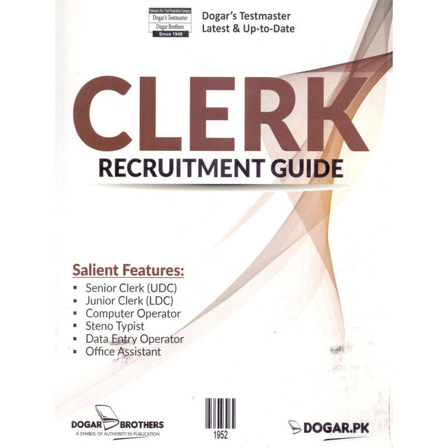 Clerk Recruitment Guide Book For LDC UDC By Dogar Brothers