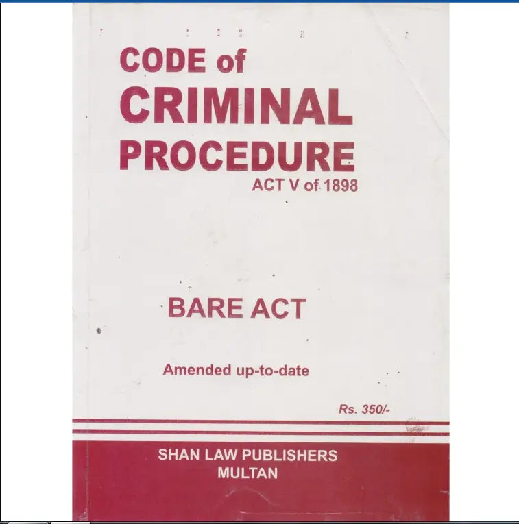 Code Of Criminal Procedure Book By Shan Law Publishers Multan Kitab Ghar