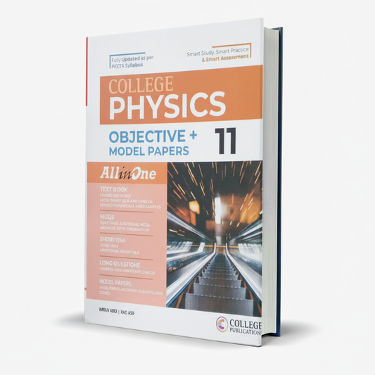 College Physics Objective Book for class 11 by Rao Asif MKG